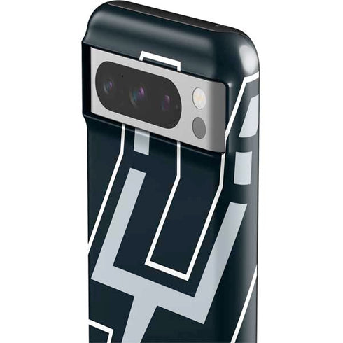 NBA San Antonio Spurs Large Logo Google Pixel 8 Pro Impact Case